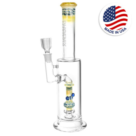 Phoenix Rising Inline Baby Perc Water Pipe - 14.5"/19mm F