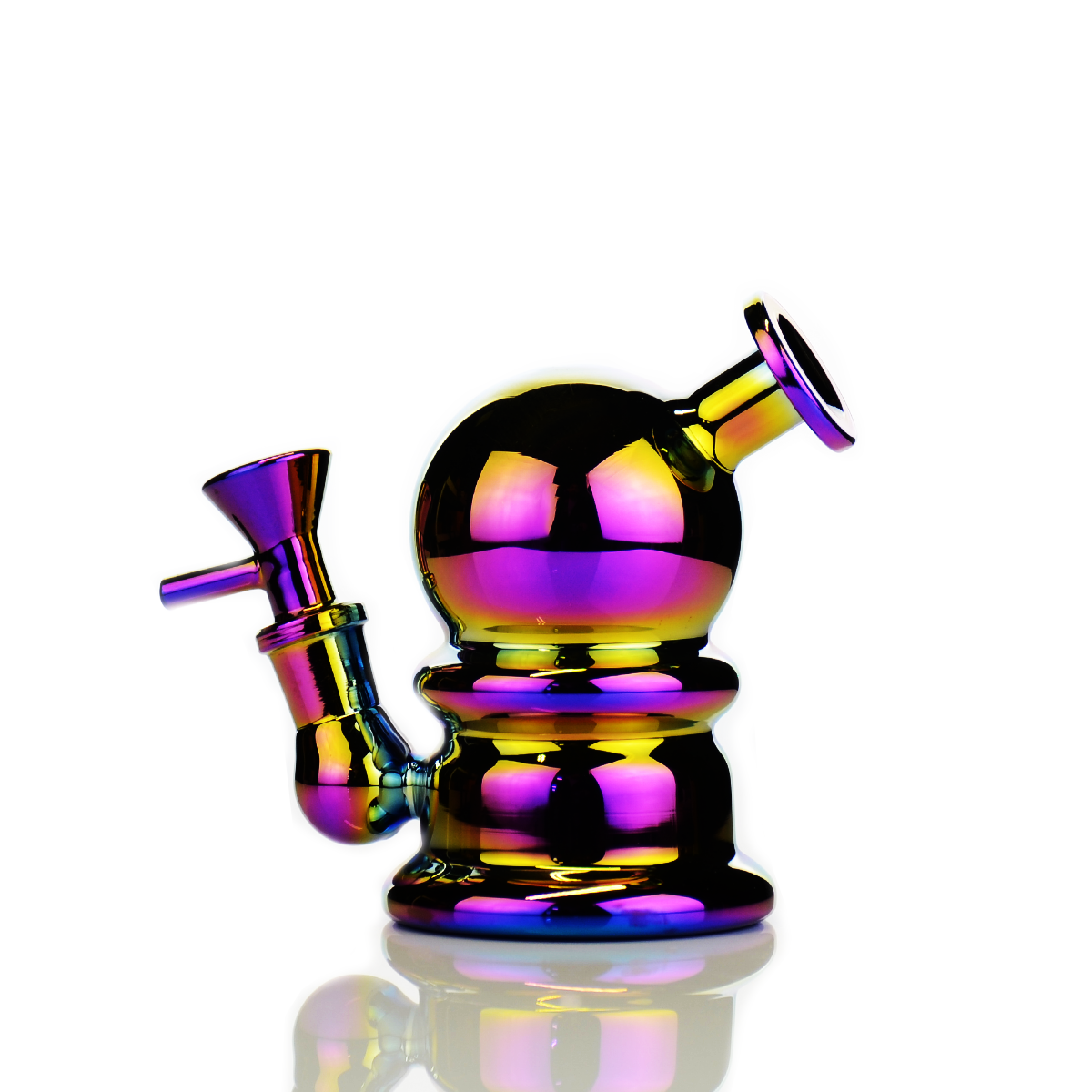 5-inch Electroplated Water Pipe with 14mm Bowl - Image 4