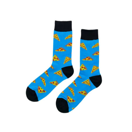 Melty Pizza Socks for All Sizes Comfortable Fit