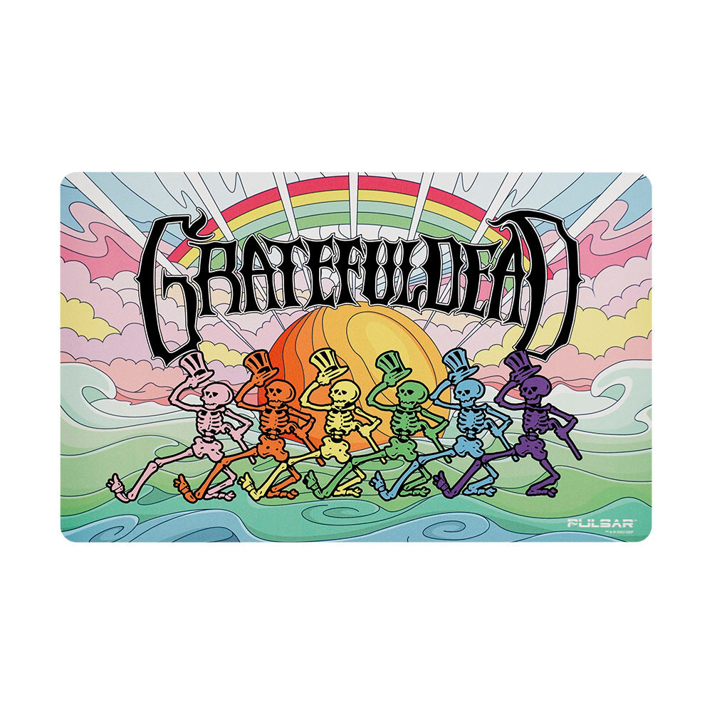 Grateful Dead x Pulsar DabPadz – Under The Rainbow / 16″ x 10″