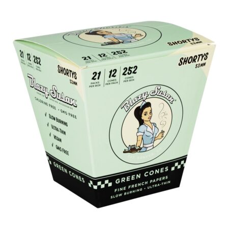 Blazy Susan Green Pre-Rolled Cones | 21ct Display