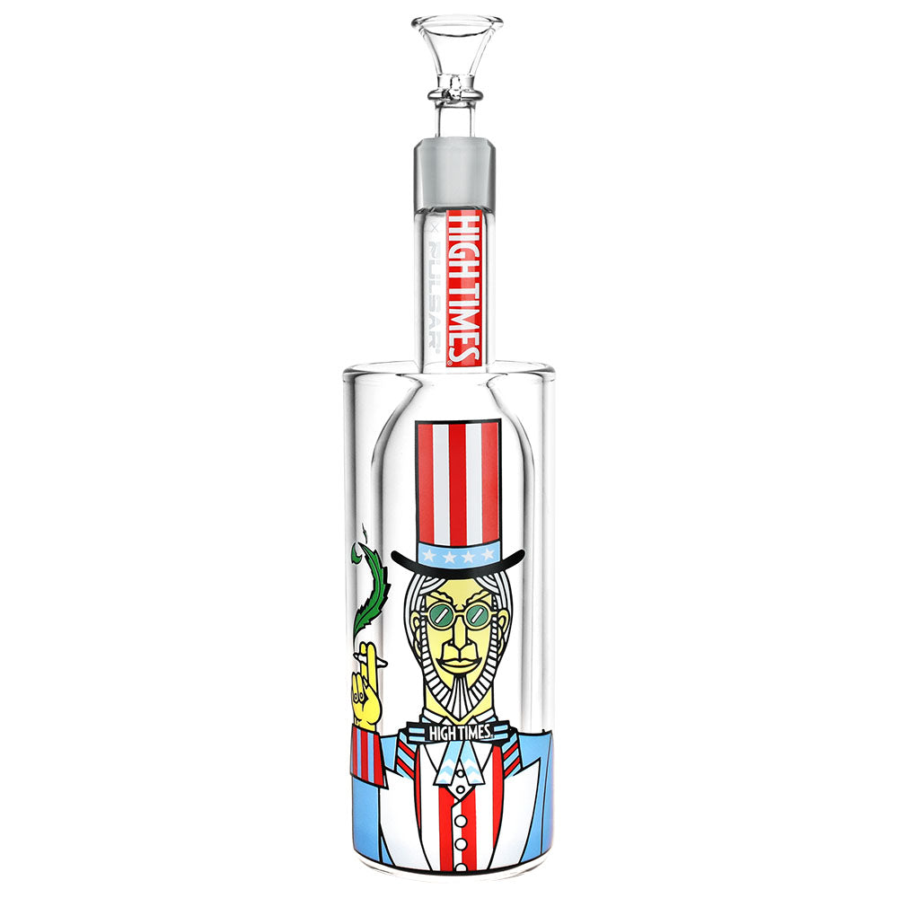 High Times x Pulsar Gravity Water Pipe – Uncle Sam / 11.5″ / 19mm F