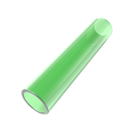Stündenglass Green Glass Hose Tip