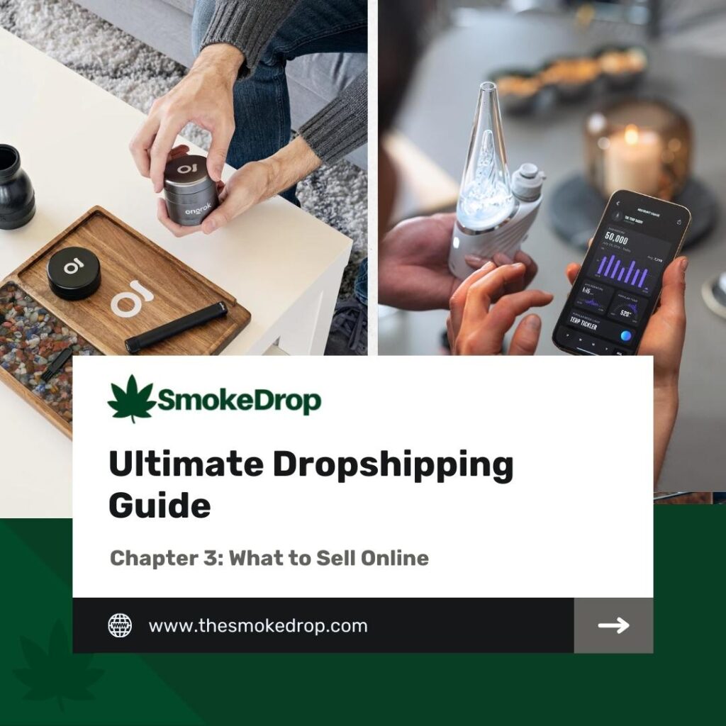 SmokeDrop Ultimate Dropshipping Guide Chapter 3: What to Sell Online