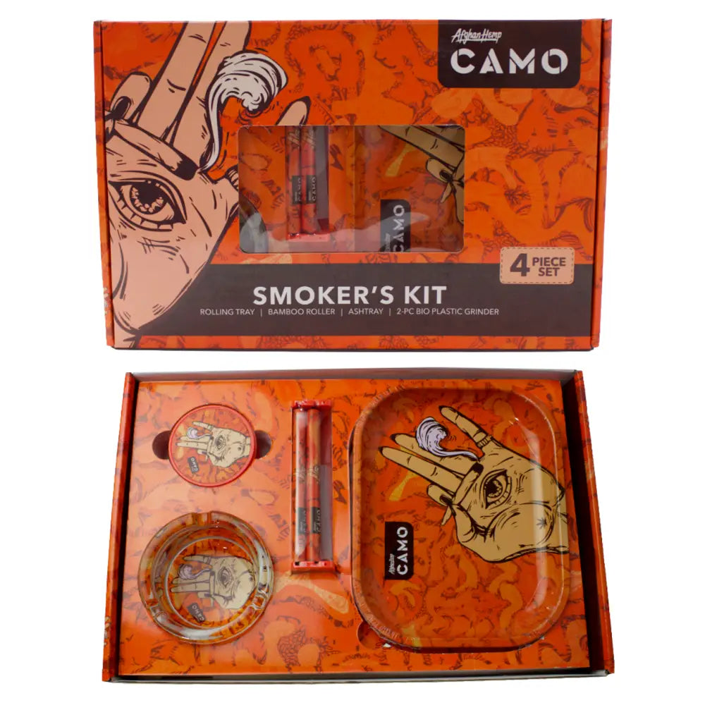 Afghan Hemp Camo Smokers Kit for Premium Hemp Products - Image 8