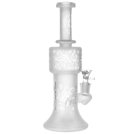 BIIGO Tentacles Heavy Sandblast Water Pipe - 10.5" / 14mm F