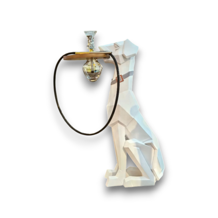 Majestic Dobermann Sculpture Hookah 36-Inch
