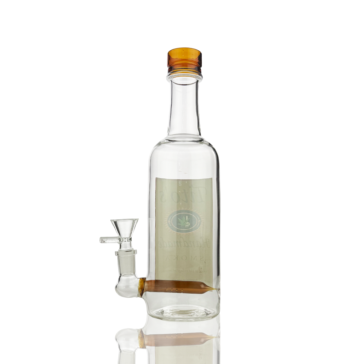 10-Inch Bottle Style Water Pipe with 14mm Bowl - Image 2