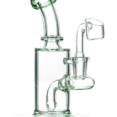 Glassic "Sidekick" Dab Rig with Color Base and Mouthpiece