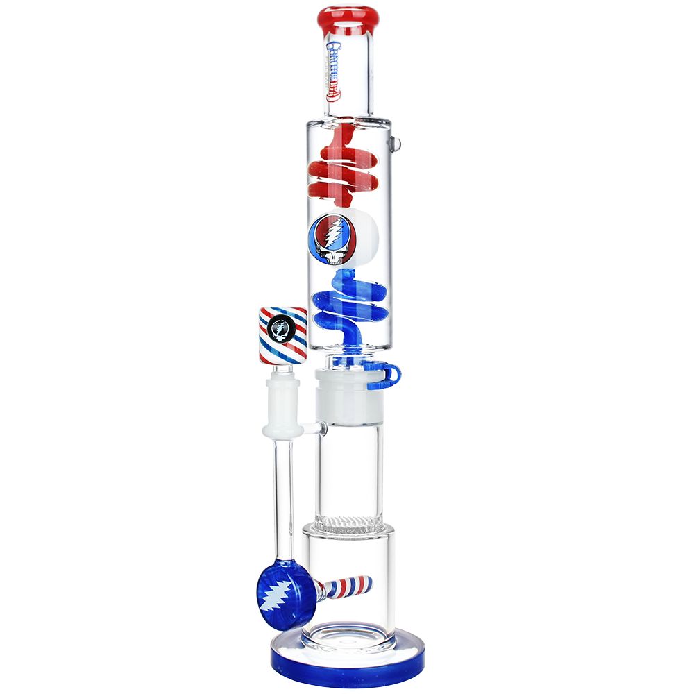 Grateful Dead x Pulsar 10 Year Flood Glycerin Water Pipe Kit – 16″ / 14mm F