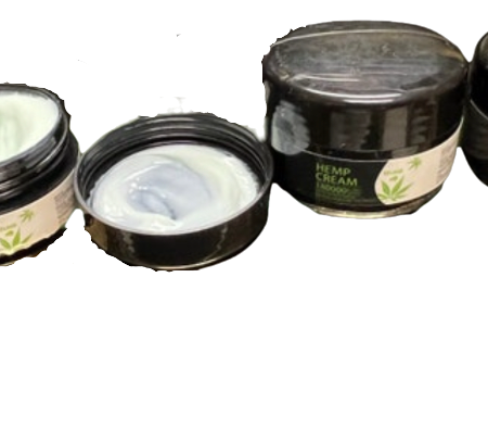 Hemp Seed Oil Balm Salve Natural w/ Caprylic Acid (2 Count)