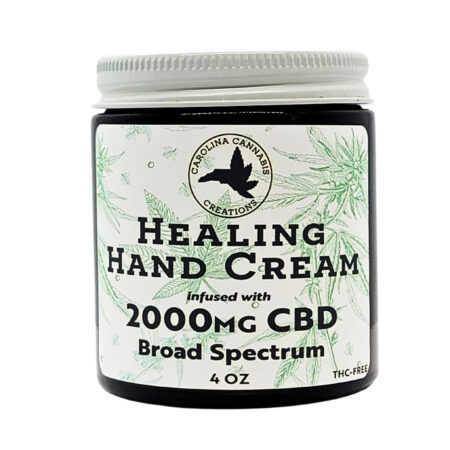 CBD Hand & Foot Cream | 2000mg CBD | Carolina Cannabis Creations