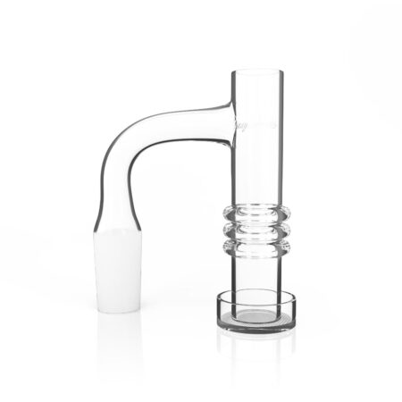 HONEYSUCKLE TRIPLE RING QUARTZ BANGER – 90° DEGREE | BL