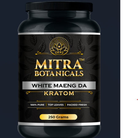 Mitra Botanicals White Maeng Da – Kratom (250 Grams Powder)