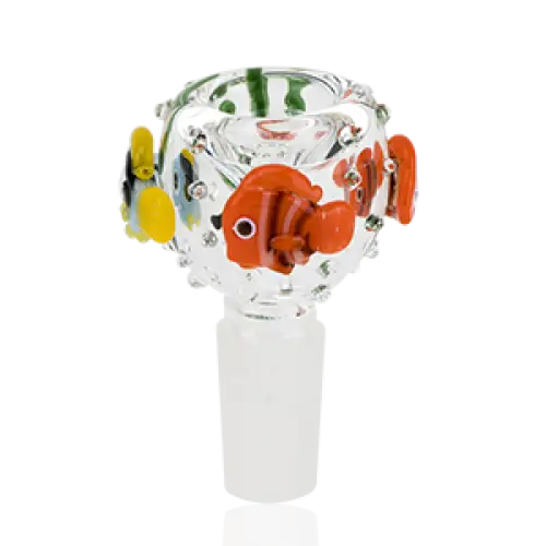 Under the Sea Bowl Piece by Empire Glassworks