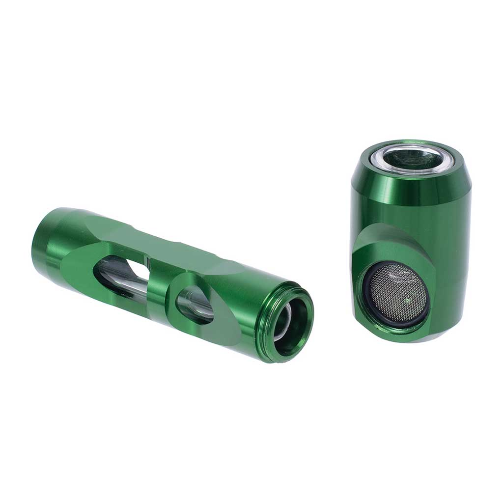 ALUMINUM GLASS SMOKING PIPE - Image 8