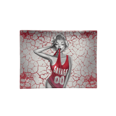 Dank Diva Glass Rollin' Tray