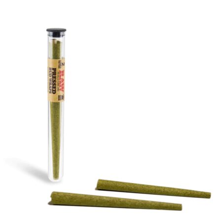 Raw Pressed Bud Wraps Pre-Rolled Flower Cones, Tobacco Free