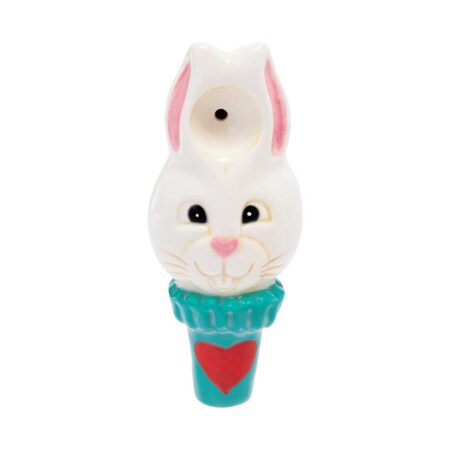 WHITE RABBIT CERAMIC PIPE