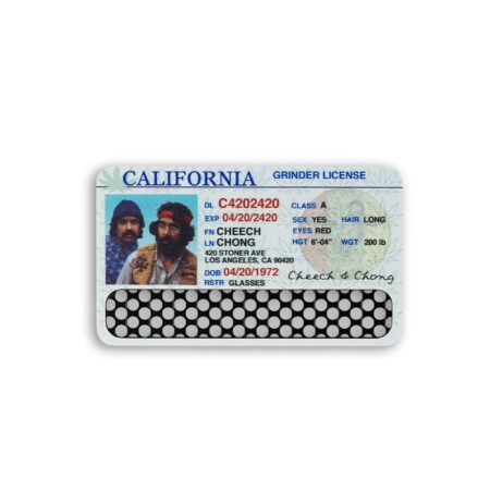 Cheech & Chong Nonstick Grinder Card