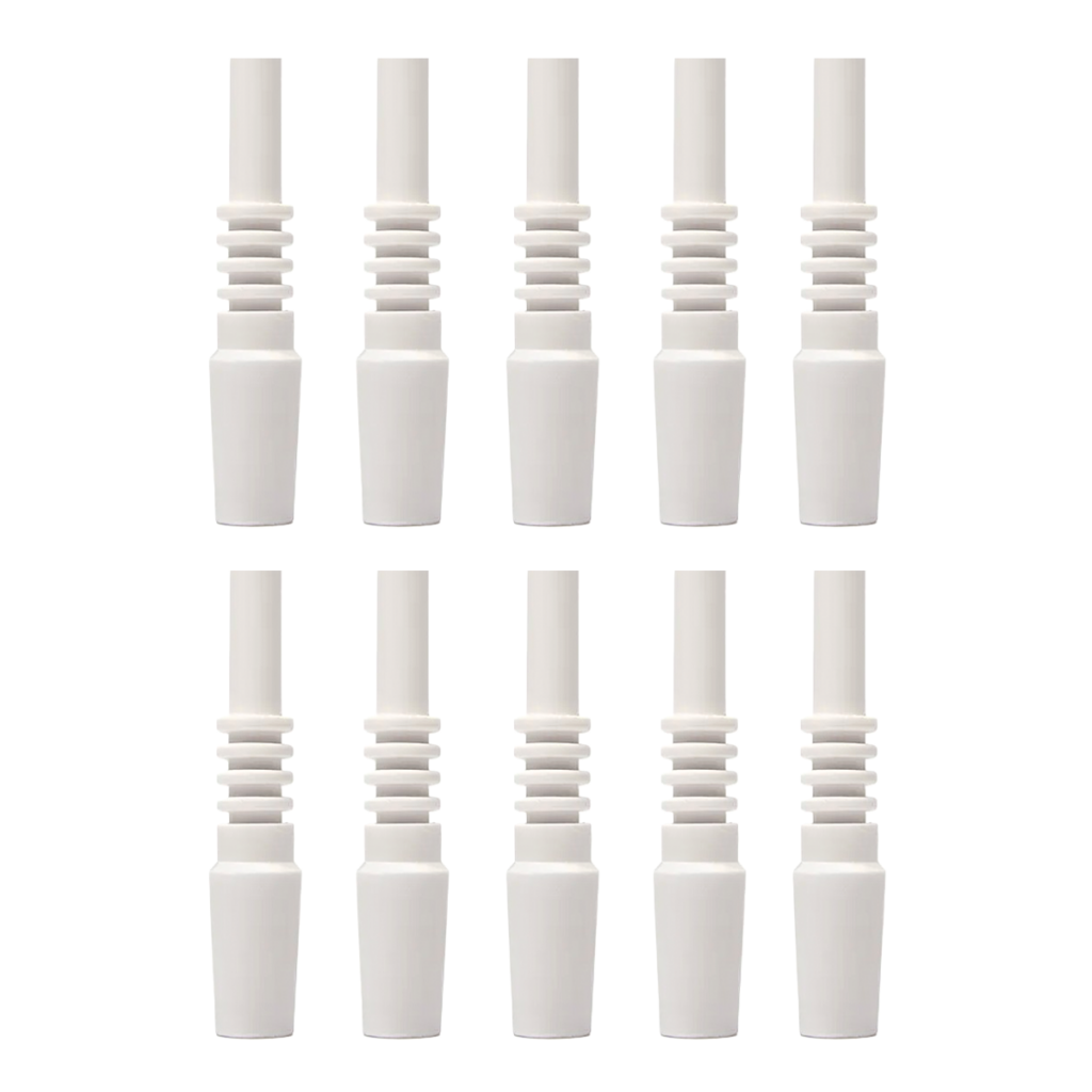 Premium 14mm Ceramic Dab Nail Set – 10 Pack