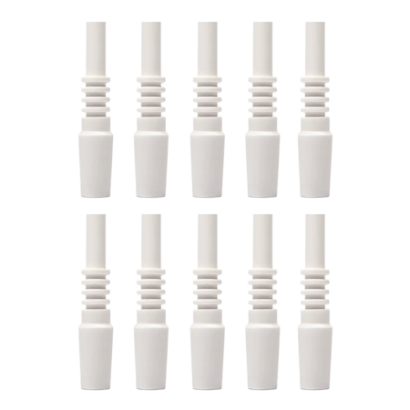 Premium 14mm Ceramic Dab Nail Set - 10 Pack