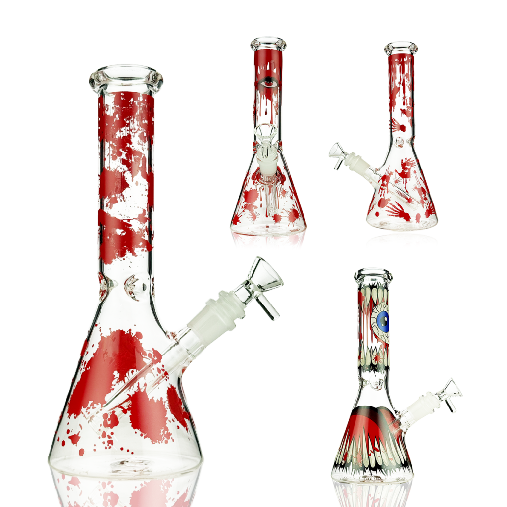 Spectral Decal Beaker Water Pipe – 10 Inch