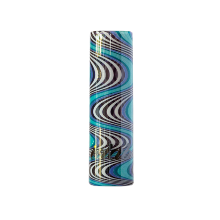 Stündenglass Glass Hookah Hose Tip (Blue + Black)