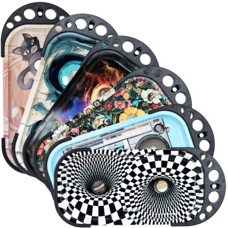 Pulsar Elevated Cone Rolling Tray Console | 9.25"x4.25"