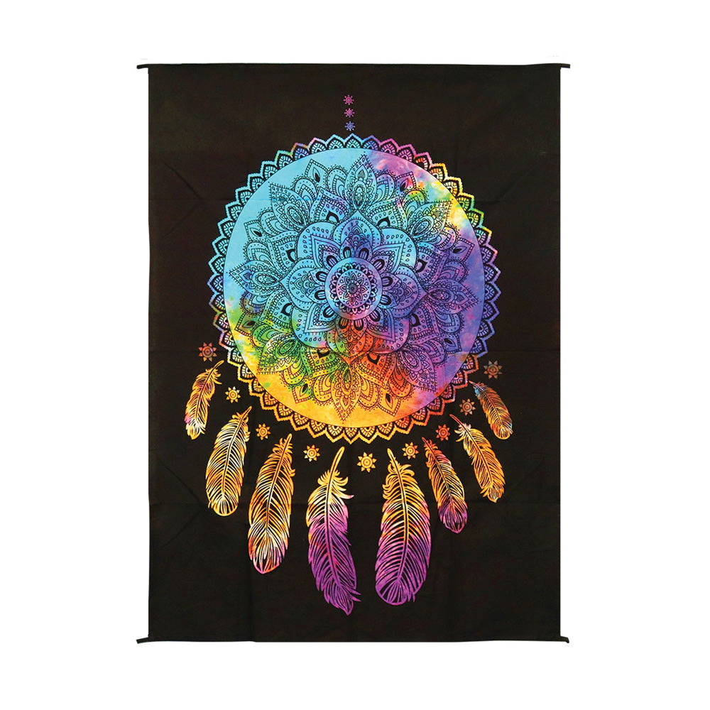 ThreadHeads Dreamcatcher Tie Dyed Wall Hanging