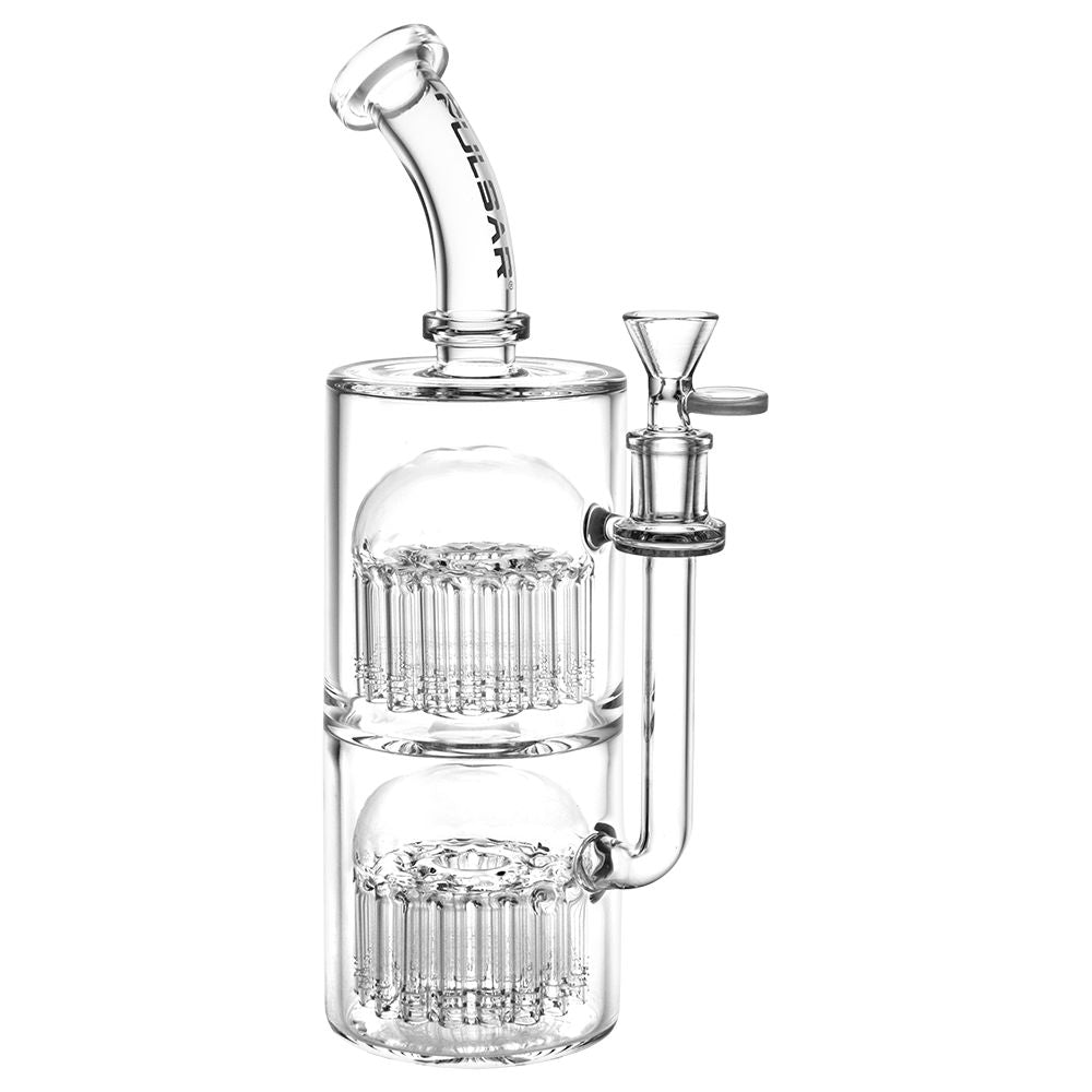 Pulsar 60-Arm Glass Water Pipe – 11″ / 14mm F