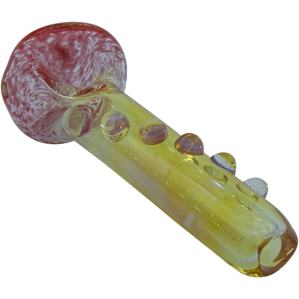 LA Pipes “Razorback” Silver Fumed Mini Spoon (Various Colors)