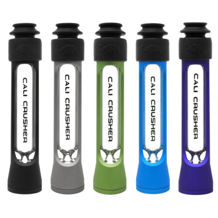 Cali Crusher Traveler Glass Chillum - 4.75" / Colors Vary