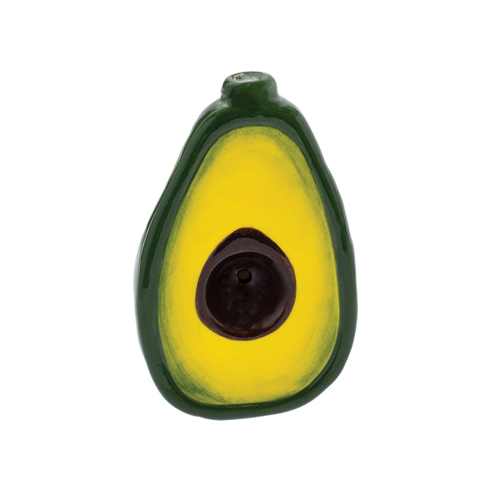 Wacky Bowlz Avocado Ceramic Hand Pipe | 3.75″