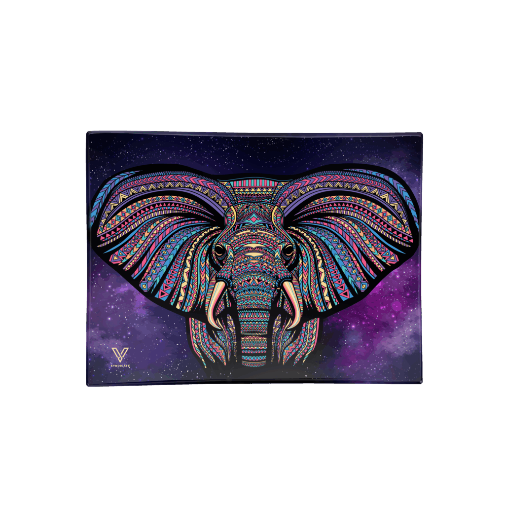 Elephant Glass Rollin’ Tray
