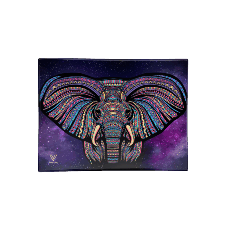 Elephant Glass Rollin' Tray