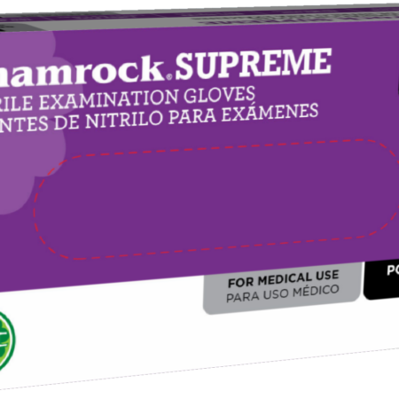 Shamrock Blue Nitrile Gloves - Powder-Free Case