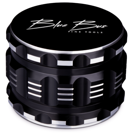M1 4-Piece Aluminum Herb Grinder – 2.5-Inch Ergonomic | BlueBus Fine Tools