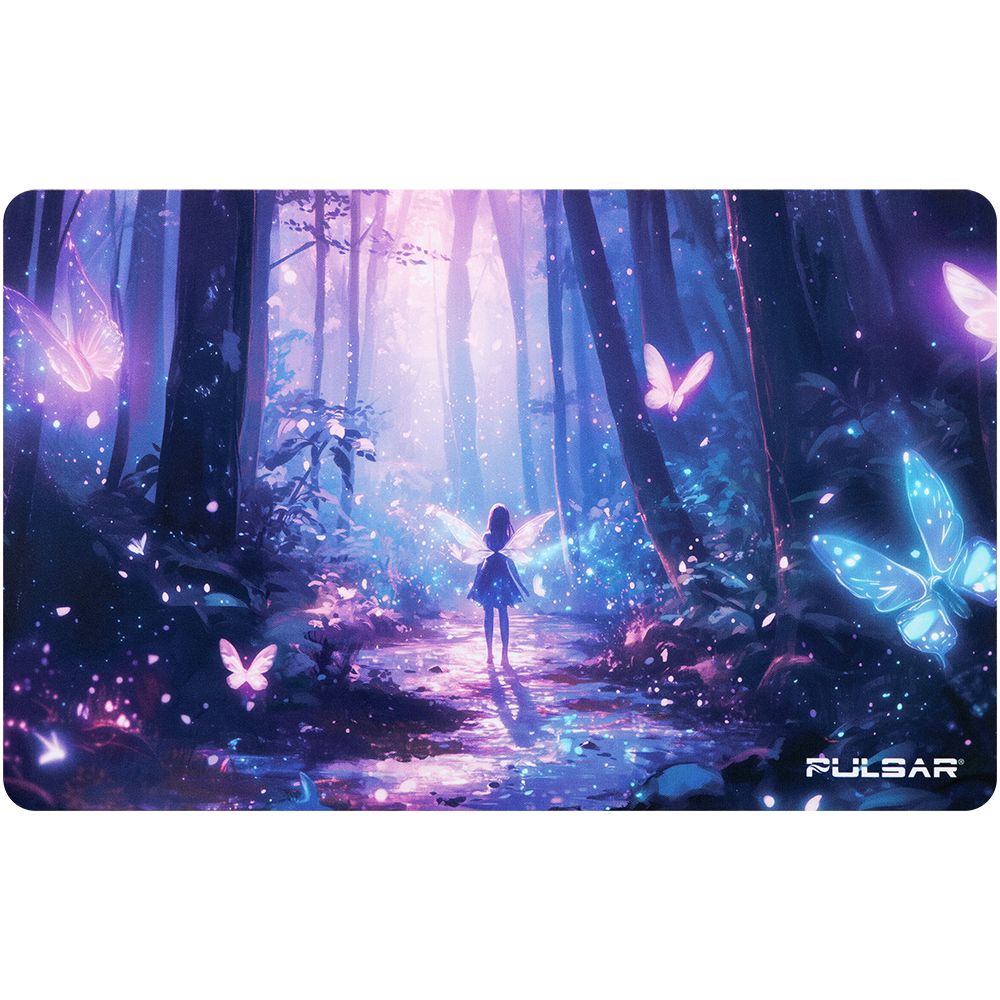 Pulsar DabPadz Fabric Top Dab Mat – Forest Faerie / 16″x10″