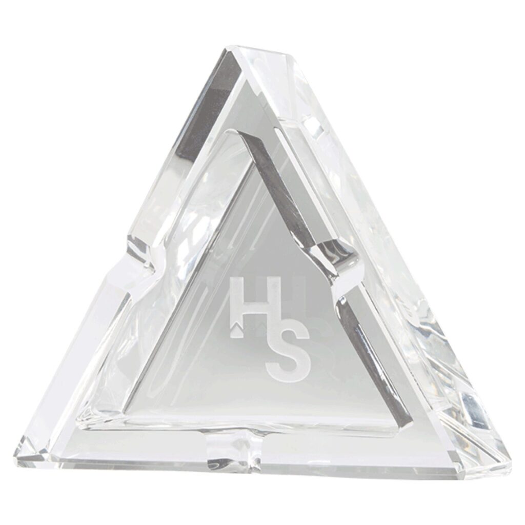 Higher Standards Premium Crystal Ashtray