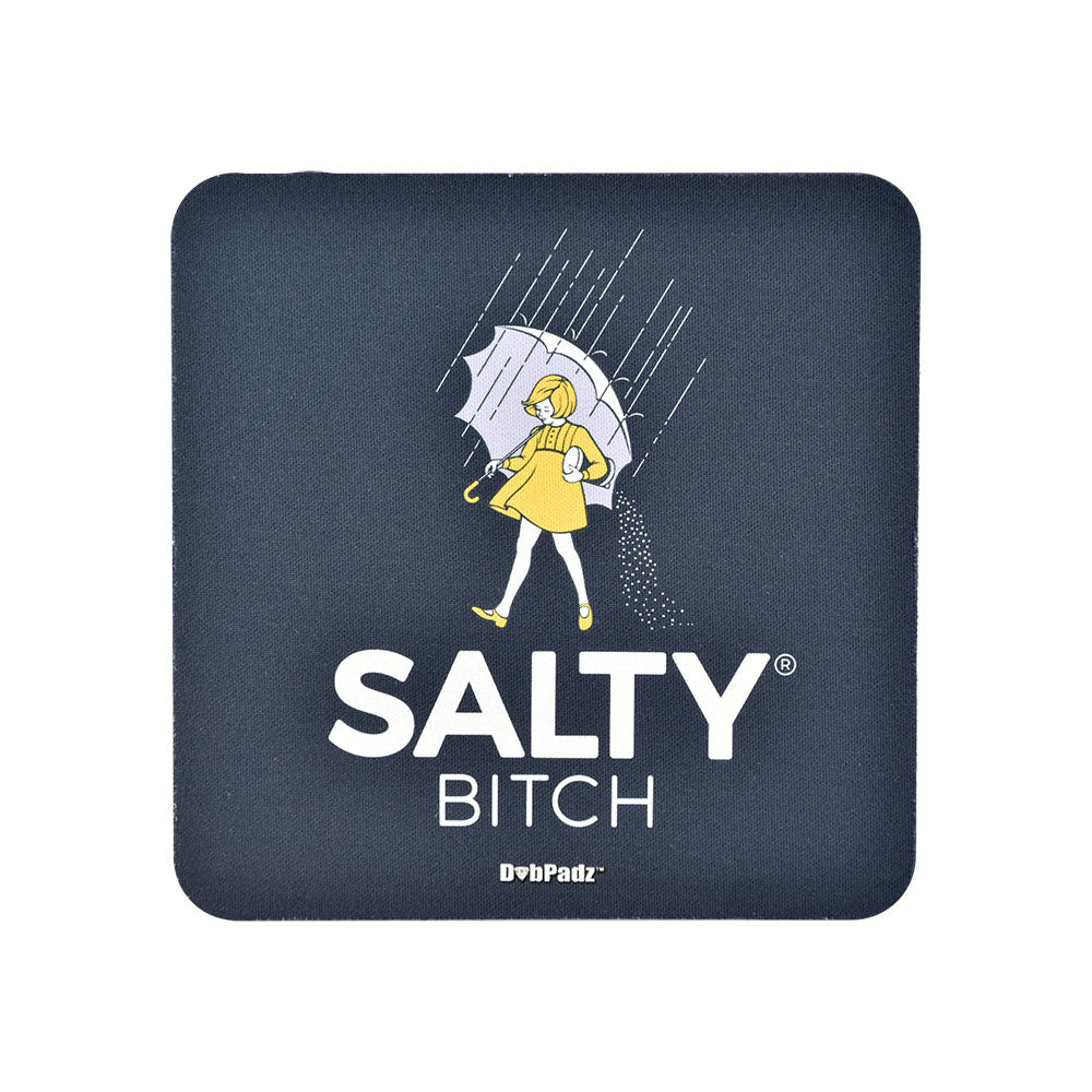 DabPadz Fabric Top Square Dab Mat – Salty Bitch / 6″ x 6″