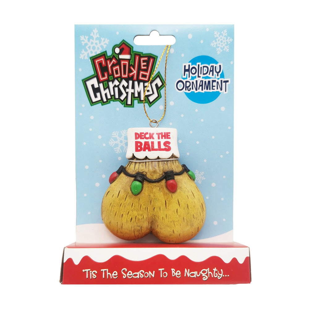Crooked Christmas Ornament – Deck The Balls