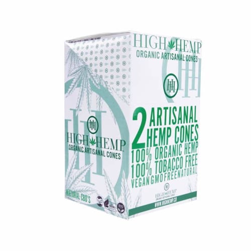 High Hemp Organic Wrap Cones Made from European Hemp