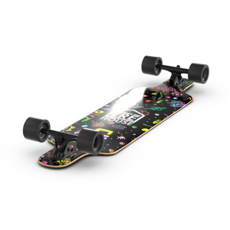 Sample - TRE House - Longboard Deck Assembled - 10"