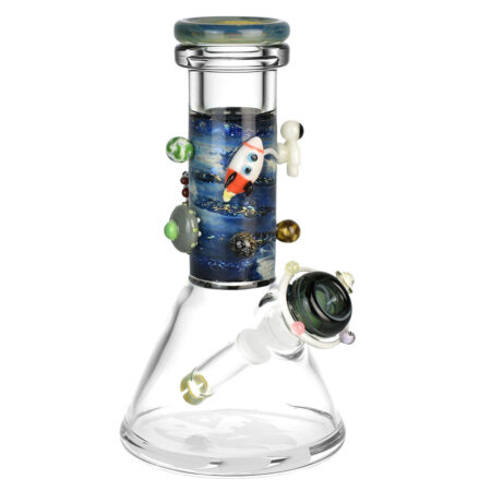 Empire Glassworks Baby Beaker Water Pipe - 8"/14mm F/Galaxy