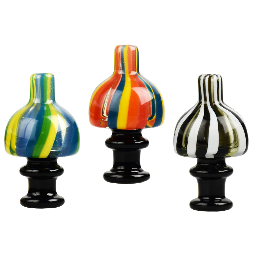 UV Striped Carb Cap – 25mm / Colors Vary