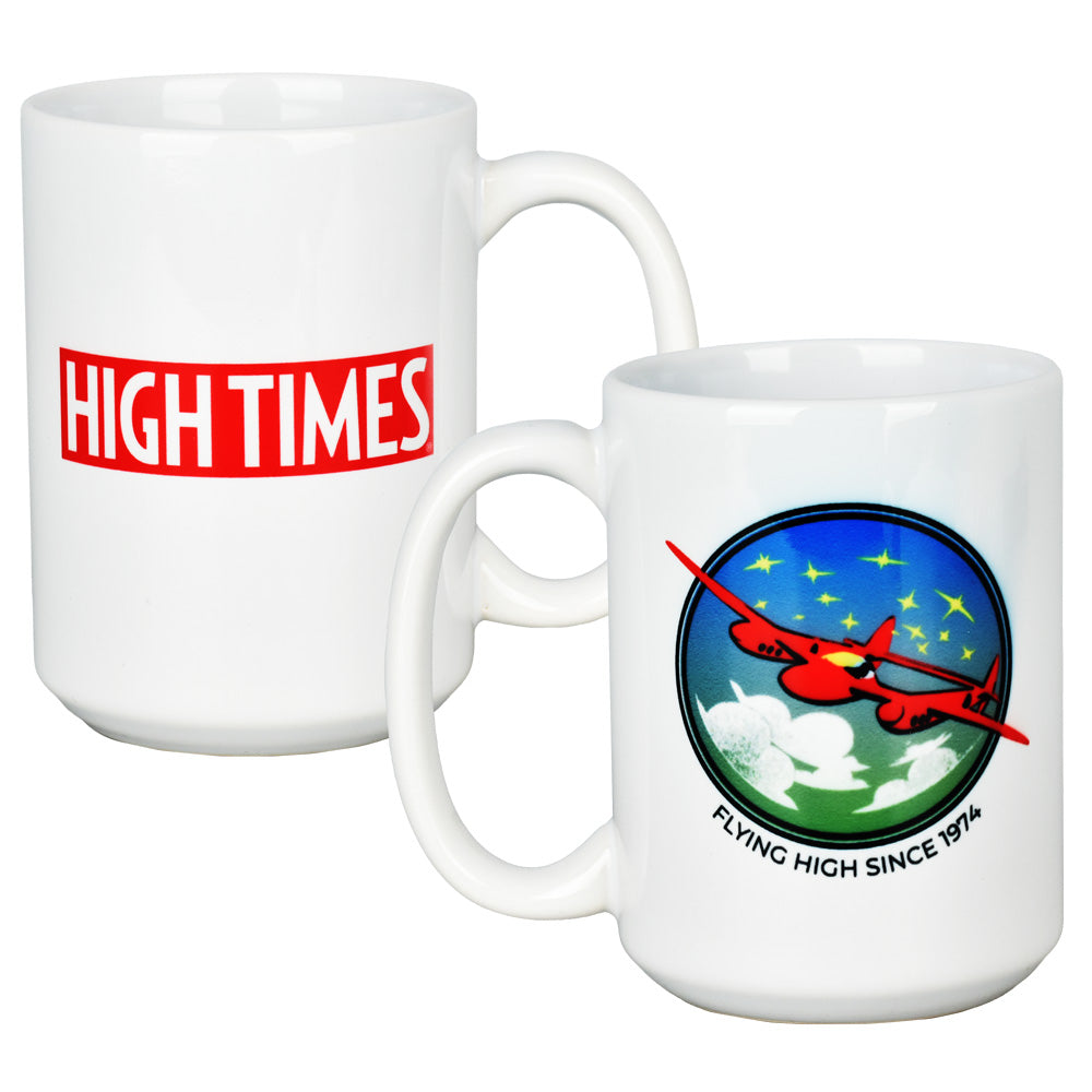 High Times Ceramic Mug – 15oz / Flying High