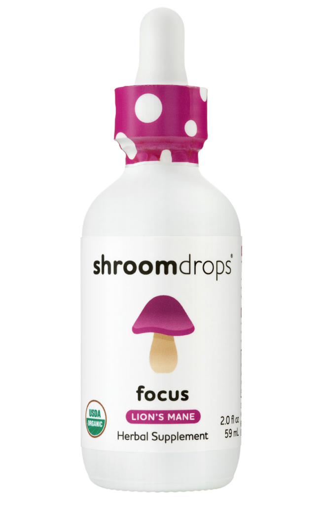 Organic Lion’s Mane Tincture (Focus) Shroom drops
