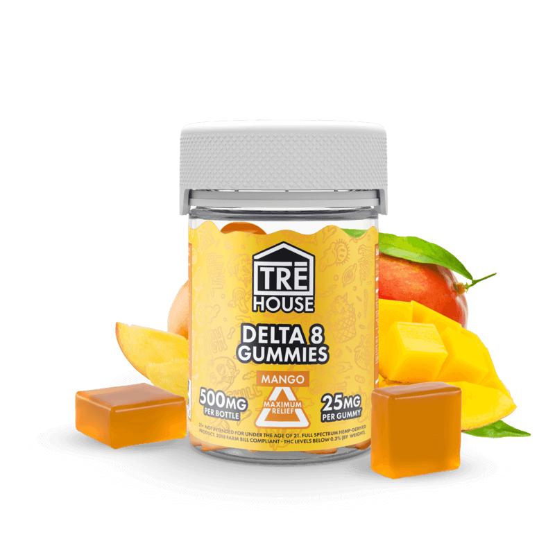 Gummies – Delta 8 – Mango – (6 Pack)