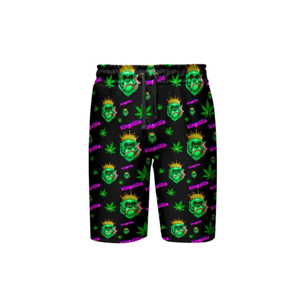 Kingzilla Leaf Black Shorts Multi-Size Pack